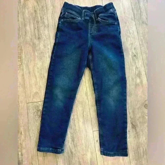L.L. Bean boys insulated pull on stretch jeans size 8 - Picture 1 of 5